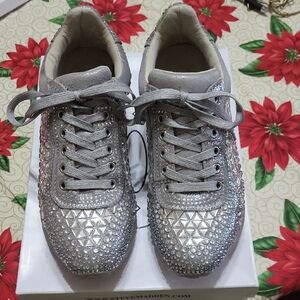 Steve Madden Clarissa Rhinestone Sneakers
